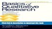 Read Book Basics of Qualitative Research: Techniques and Procedures for Developing Grounded Theory