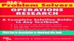 Download Operations Research Problem Solver (Problem Solvers Solution Guides)  PDF Online