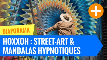Hoxxoh : Street-art & mandalas hypnotiques