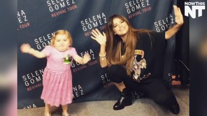 Selena Gomez Dances With 7-Year-Old Fan