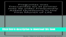 Download Preguntas mas frecuentes en el primer mes de vida/ Frequently Asked Questions in the