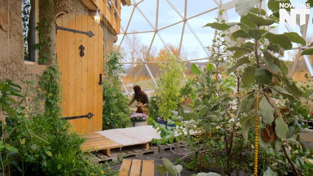 This Family Lives In A Self-Sustaining Glass Dome