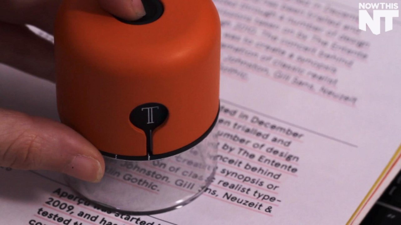 This Handheld Scanner Identifies Fonts And Colors