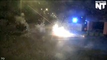 Surveillance Video Show Fire from Rebel Choppers During Failed Turkish Coup Attempt