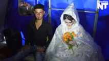Iraqi Couple Gets Married In Refugee Camp