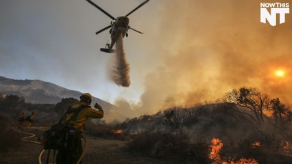 LA County Wildfires Triple In Size Blazing Over 33,000 Acres