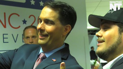 Scott Walker dodged the same Donald Trump question A LOT
