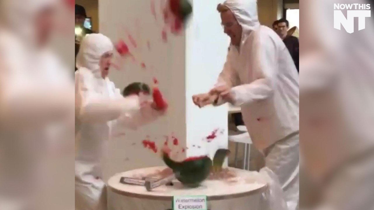 Buzzfeed Made A Watermelon Explode Live On Camera