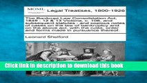 [PDF]  The Bankrupt Law Consolidation ACT, 1849: 12   13 Victoria, C. 106, and Subsequent