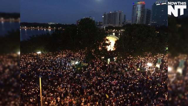 Thousands Gather At Vigil For Victims Of Orlando Shooting