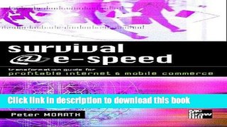Read Survival @ E-Speed: Transformation Guide for Profitable Internet   Mobile Business  Ebook Free