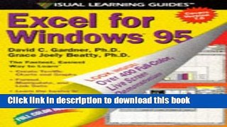 Read Excel for Windows 95: The Visual Learning Guide Ebook Free