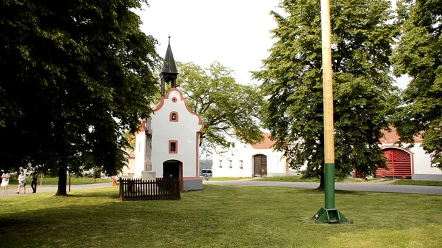 Bohême méridionale à 16km de Ceské Budéjovice, Holašovice inscrite au patrimoine mondial