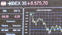 La Bolsa española pierde los 8.600 puntos al cierre lastrado por grandes valores