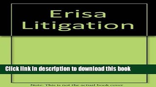 Read Erisa Litigation Ebook Free