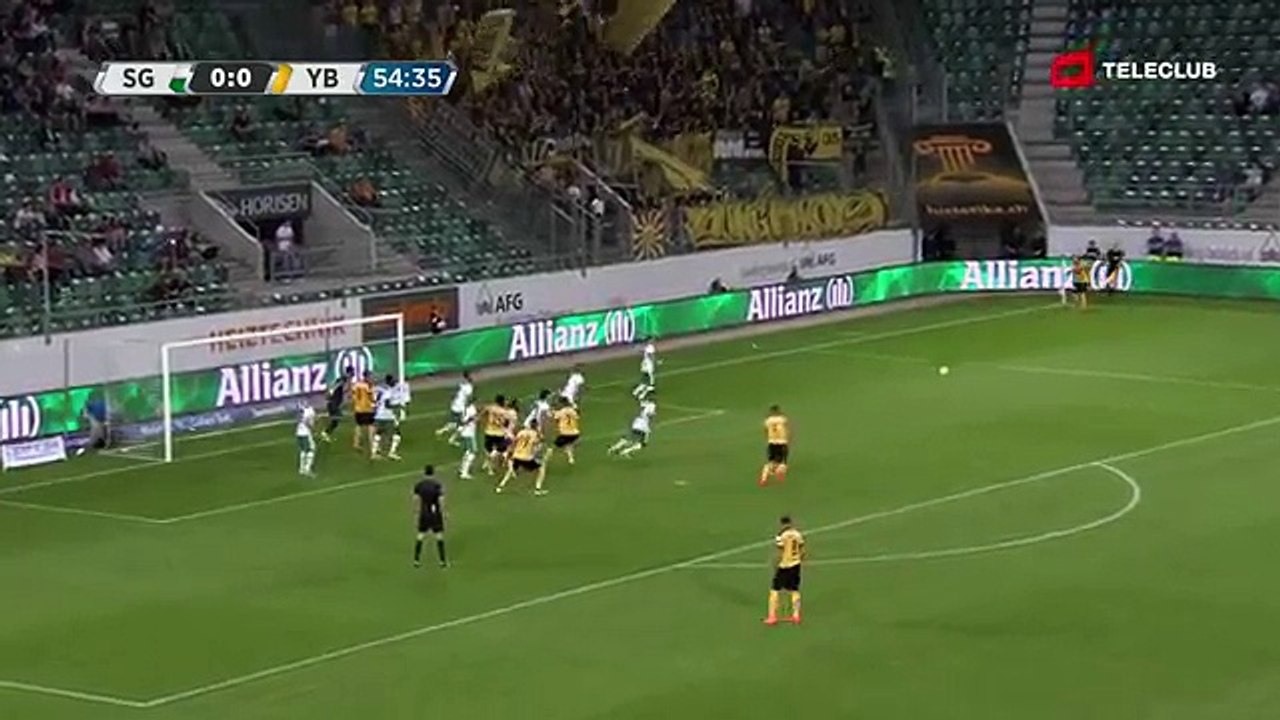 St. Gallen 0:1 Young Boys 23 July 2016 (1.Runde 2016/17)