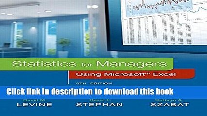 Read Statistics for Managers Using Microsoft Excel Plus MyStatLab with Pearson eText -- Access