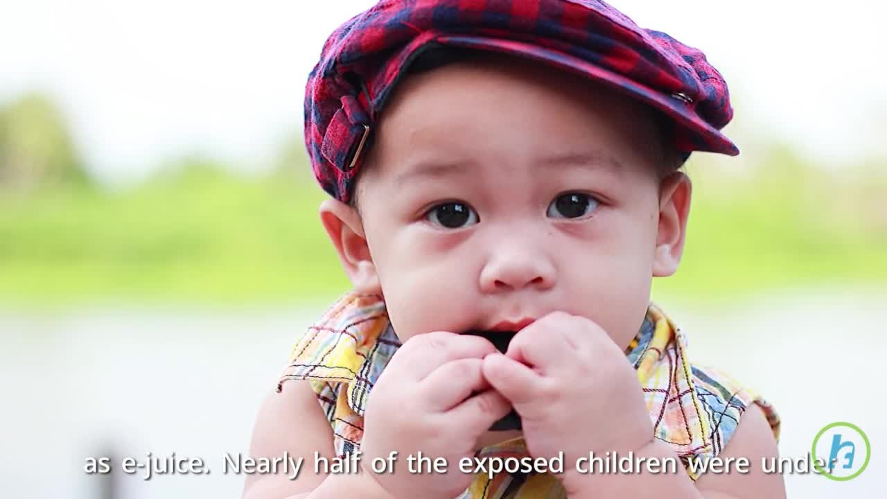 Children Poisoned by E-cigarette Fluid Every 3 Hours