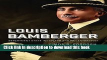 Read Louis Bamberger: Department Store Innovator and Philanthropist (Brandeis Series in American