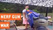 Husband Shoots His Wife With Nerf Guns For a Week | Nerf Gun War