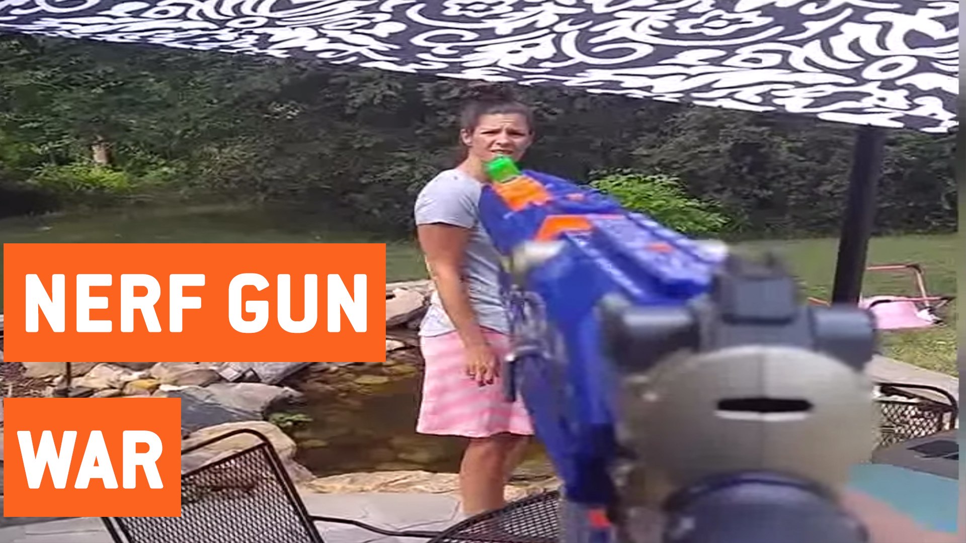 Husband Shoots His Wife With Nerf Guns For a Week | Nerf Gun War - video  Dailymotion