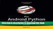 Read Pro Android Python with SL4A: Writing Android Native Apps Using Python, Lua, and Beanshell