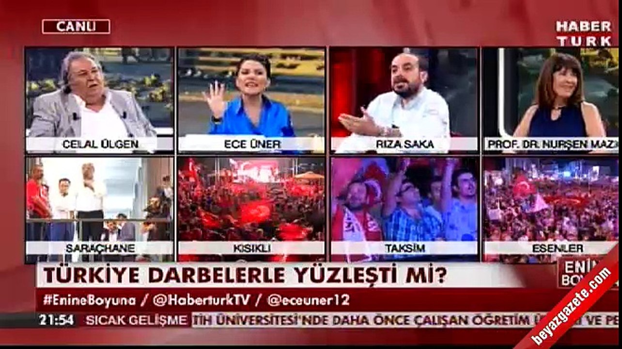 Nurşen Yazıcı canlı yayından kovuldu