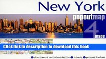 Read New York City PopOut Map - pop-up city street map of Manhattan New York - folded pocket size