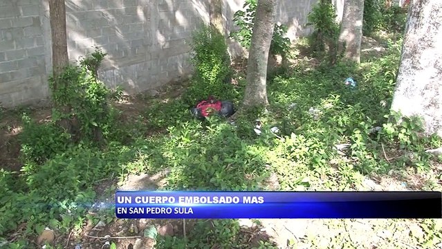 Un cuerpo embolsado mas en San Pedro Sula