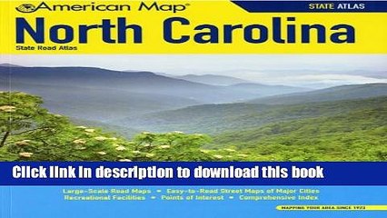 Download American Map North Carolina State Road Atlas  PDF Free