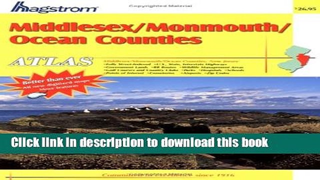 Read Hagstrom Middlesex/Monmouth/Ocean Counties, NJ. Atlas (Middlesex County, Monmouth County,