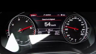 2016 AUDI A6 3.0 TDI Acceleration (0-230 km/h )