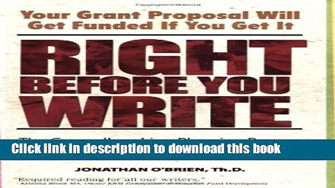 Read Right Before You Write Ebook Free