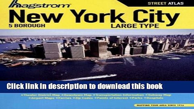 Download Hagstrom New York City 5 Borough Atlas (Hagstrom New York City Five Borough Atlas) PDF