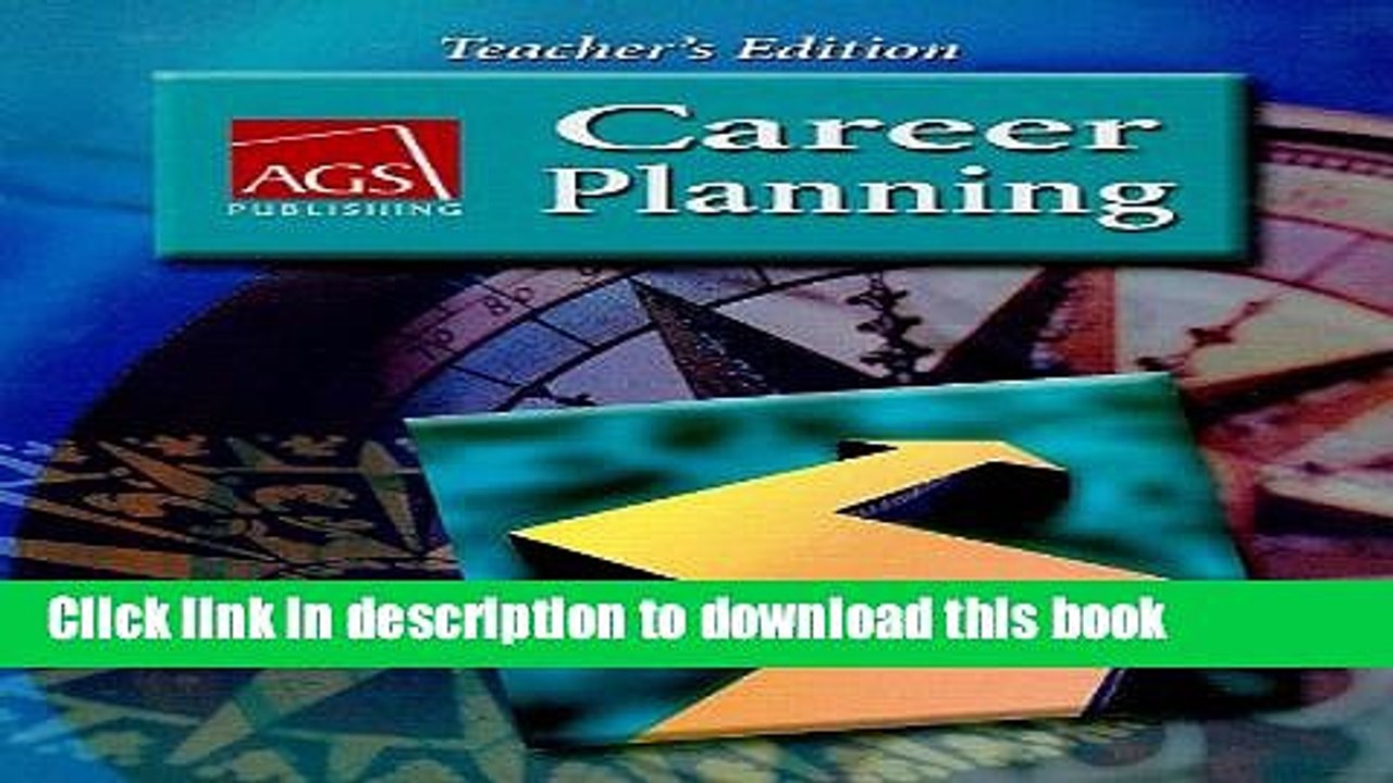 Download CAREER PLANNING TEACHERS EDITION (AGS CAREER PLANNING) Ebook Online