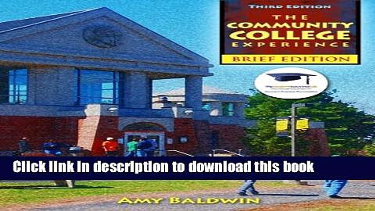 Read Community College Experience, Brief Edition, The Plus NEW MyStudentSuccessLab  Update --