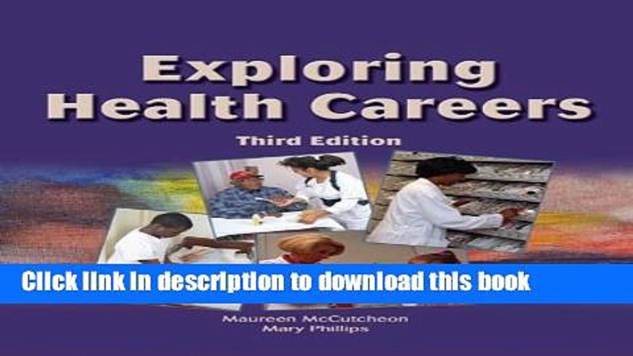Read Exploring Health Careers Ebook Free