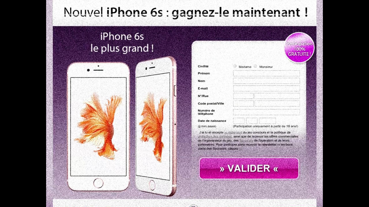 Nouvel iPhone 6s - Gagnez-le maintenant! 2016
