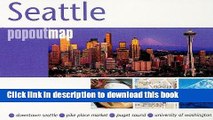 Read Seattle PopOut Map - pop-up city street map of Seattle - folded pocket size travel map with
