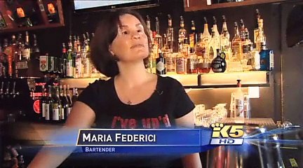maria - blind bartender