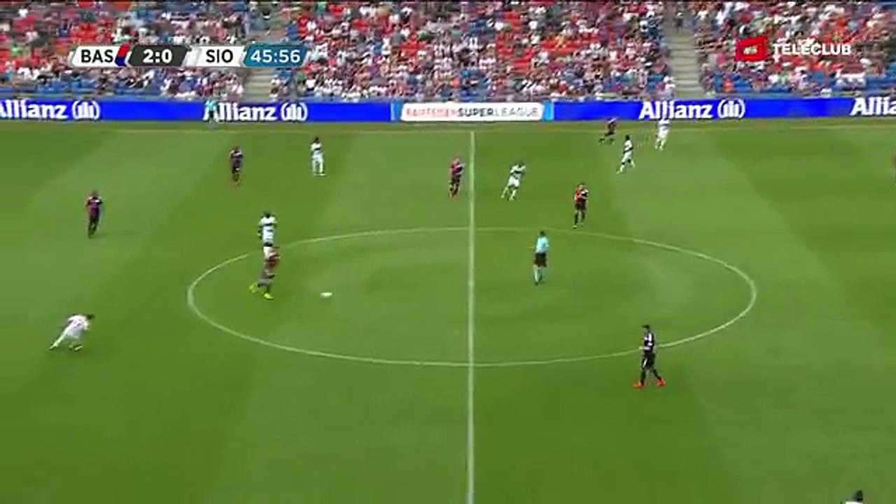 FC Basel 3:0 Sion  24 July 2016 (1.Runde 2016/17)