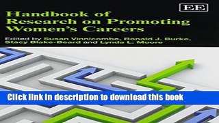 Read Handbook of Research on Promoting Women s Careers (Research Handbooks in Business and