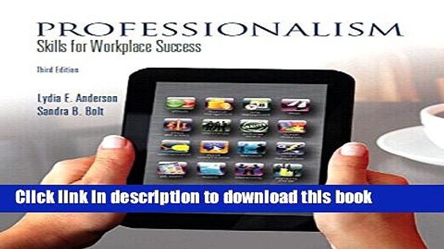 Read Professionalism: Skills for Workplace Success Plus NEW MyStudentSuccessLab with Pearson eText