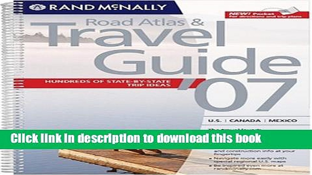 Read Rand McNally Road Atlas   Travel Guide: U.S., Canada, Mexico  Ebook Free