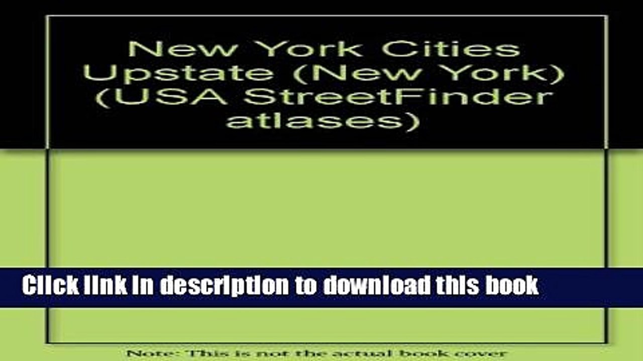 Read Upstate New York Street Atlas   Gazetteer (USA StreetFinder atlases)  Ebook Free