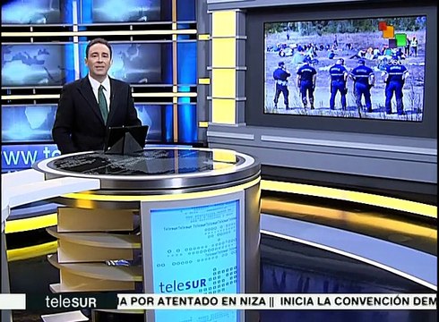 Realizan refugiados huelga de hambre para exigir entrada a UE