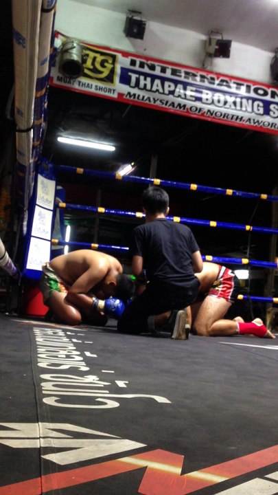 Axel Bouillin's fight in Chiang Mai on 22nd of July 2016