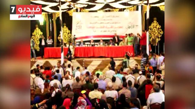 محافظ بنى سويف يفتتح إعمار 160 منزلا ويسلم عقود رءوس ماشية