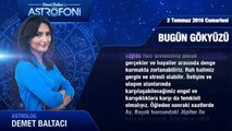 2 Temmuz 2016 Cumartesi Bugün Gökyüzü
