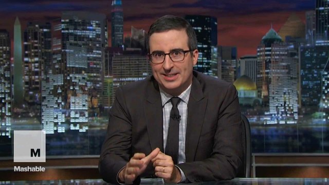 John Oliver on Trump: He sounds like the 'Hunger Games'